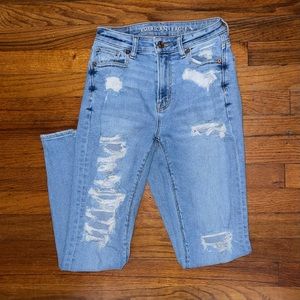 american eagle mom jeans